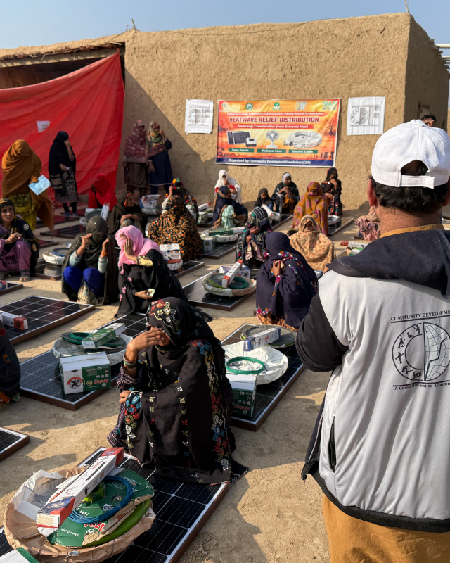 CDF — communities in Sindh